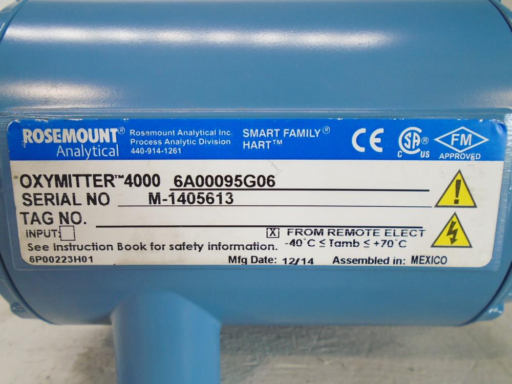 Rosemount Oxymitter 4000 6A00095G06